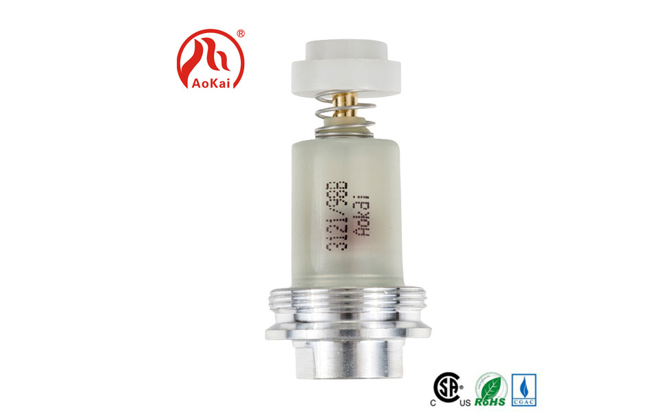 El principio de funcionamiento de la válvula solenoide de acción directa.